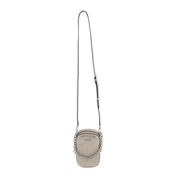 KATE SPADE New York Jolie Metallic Chain Phone Crossbody+Additional Chain Strap - Picture 11 of 16